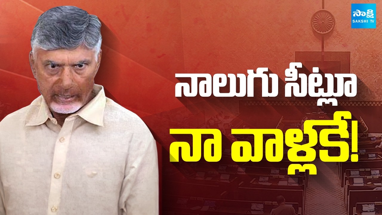 నాలుగు సీట్లూ నా వాళ్ళకే!:Chandrababu Pawan on Rajya Sabha Seat Sharing|NDA reaches pact on RS seats