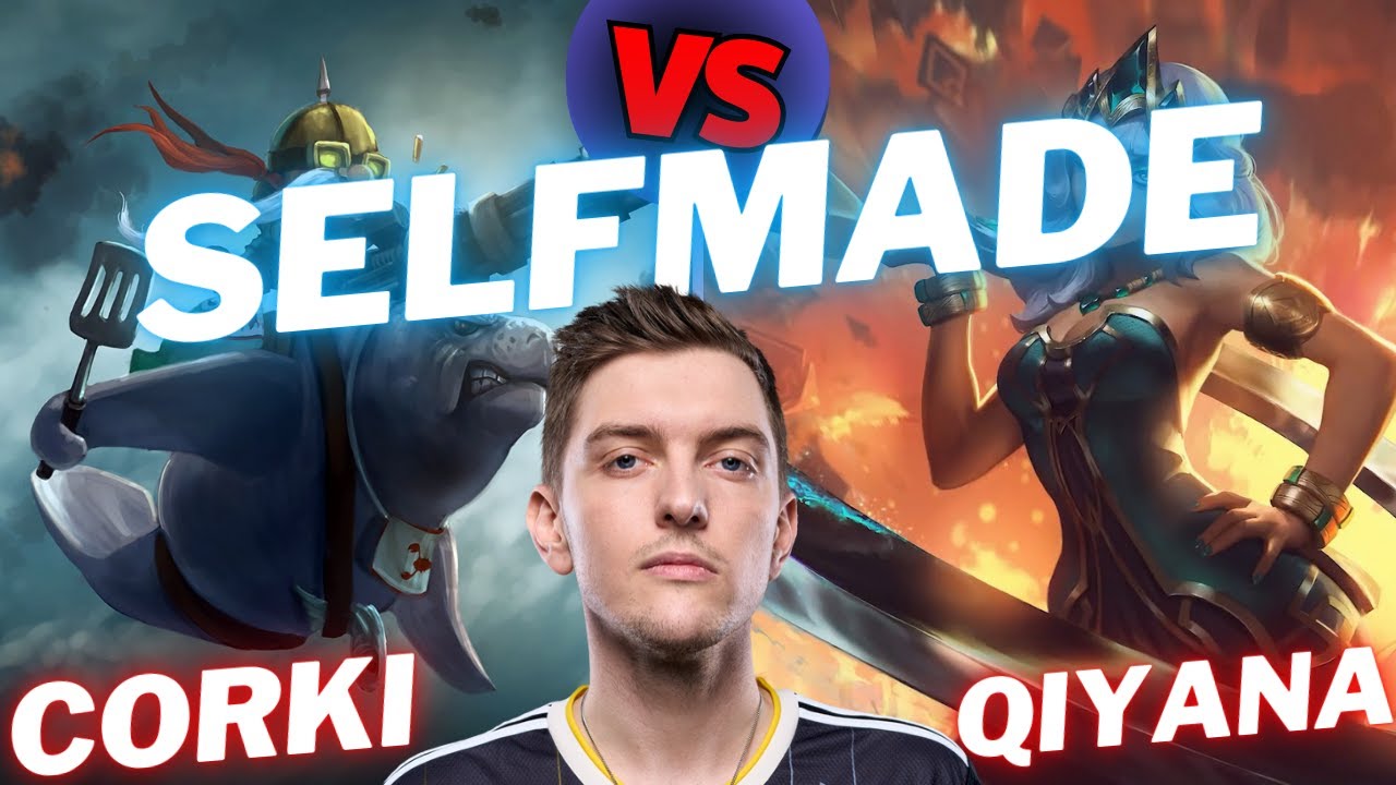 SELFMADE | CORKI VS QIYANA | MID GAMEPLAY | Patch 14.15 / Season 14 | #LeagueofLegends