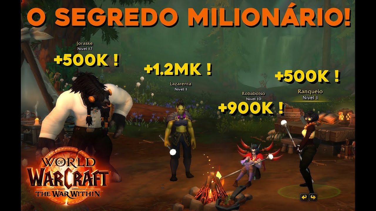 Segredo Revelado: Como Ficar Milionário com as Novas Profissões em WoW: The War Within!