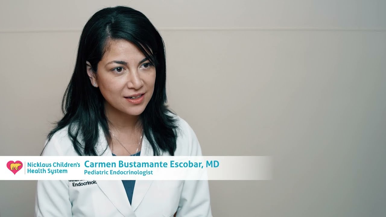 Meet Dr. Carmen Bustamante Escobar - The Division of Endocrinology at Nicklaus Children's Hospital