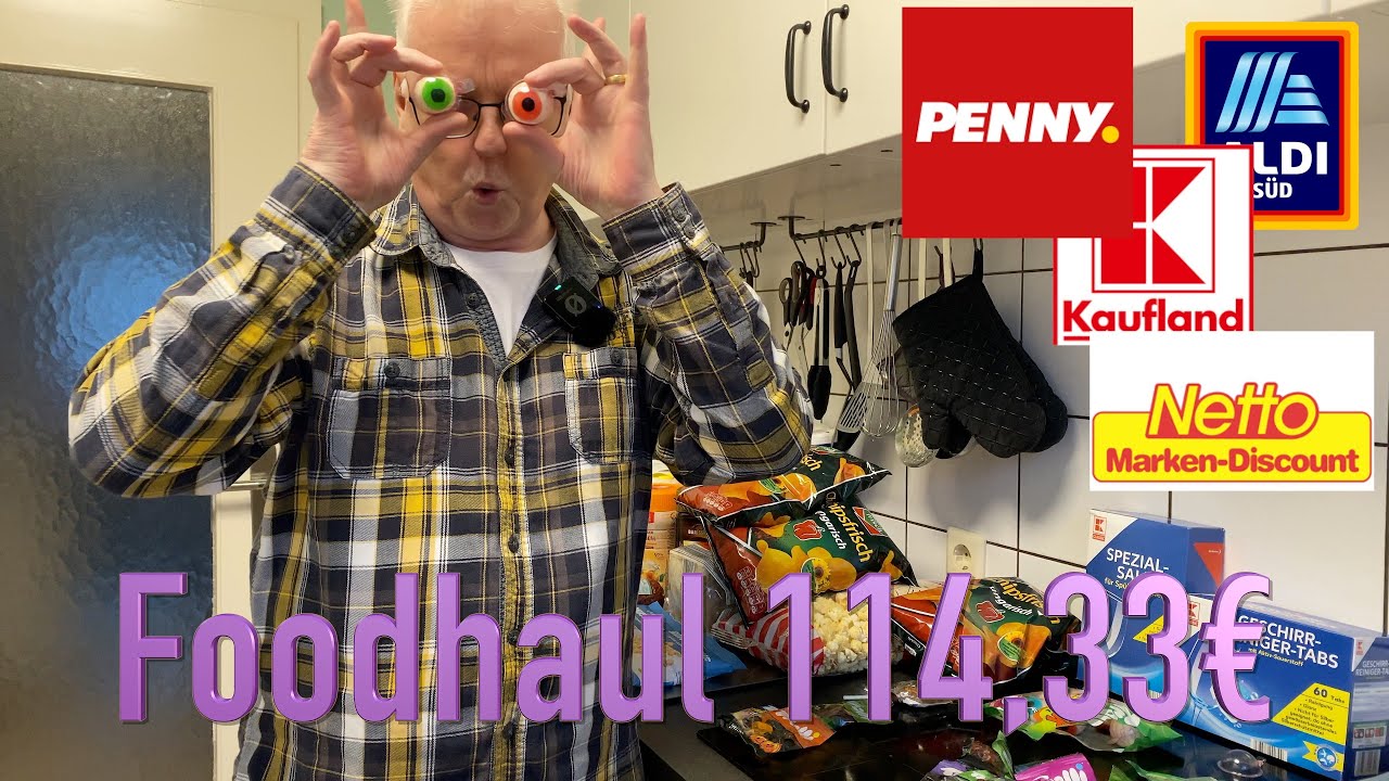  Foodhaul Aldi, Netto, Kaufland & Penny f&uuml;r 114,33&euro; - Einkauf
