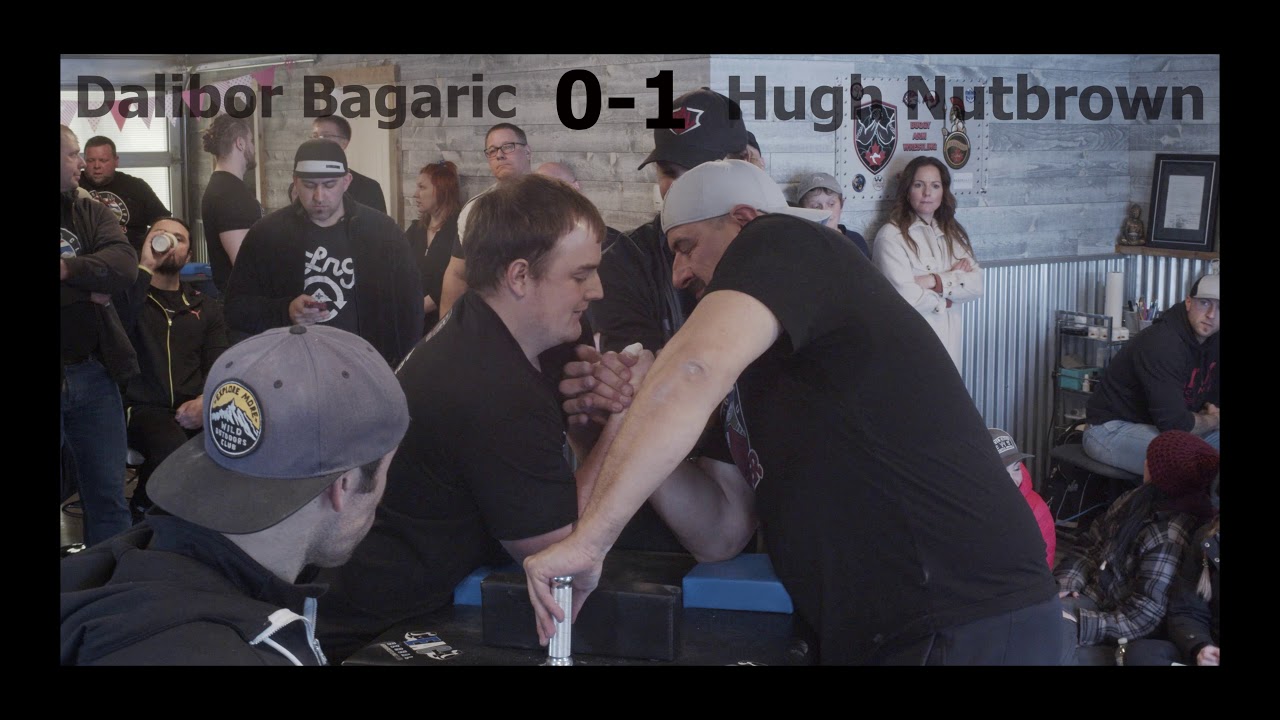 Total Armwrestling League Dalibor Bagaric vs Hugh Nutbrown