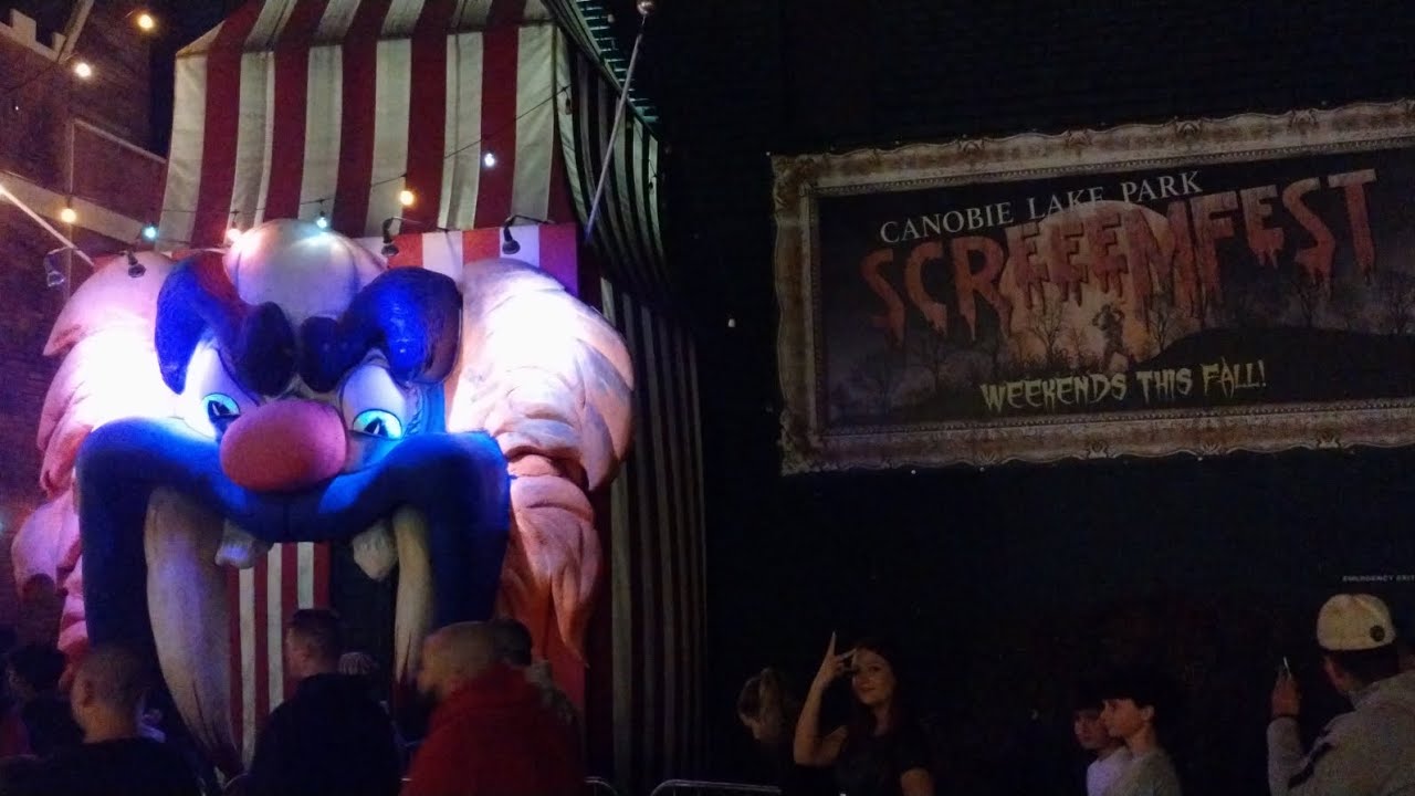 Canobie Lake Park ScreeemFest Closing Weekend  Vlog on November 1 2024