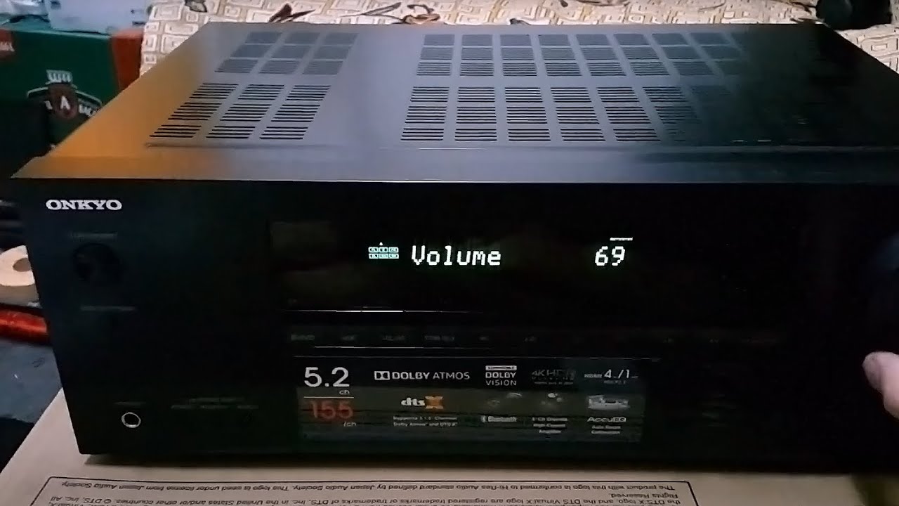 Onkyo TX-SR393 Unboxing