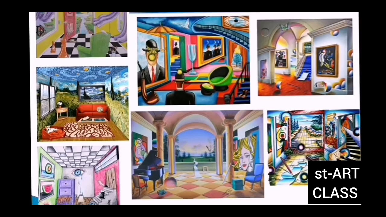 MAGRITTE'S SURREAL ROOMS: demonstration