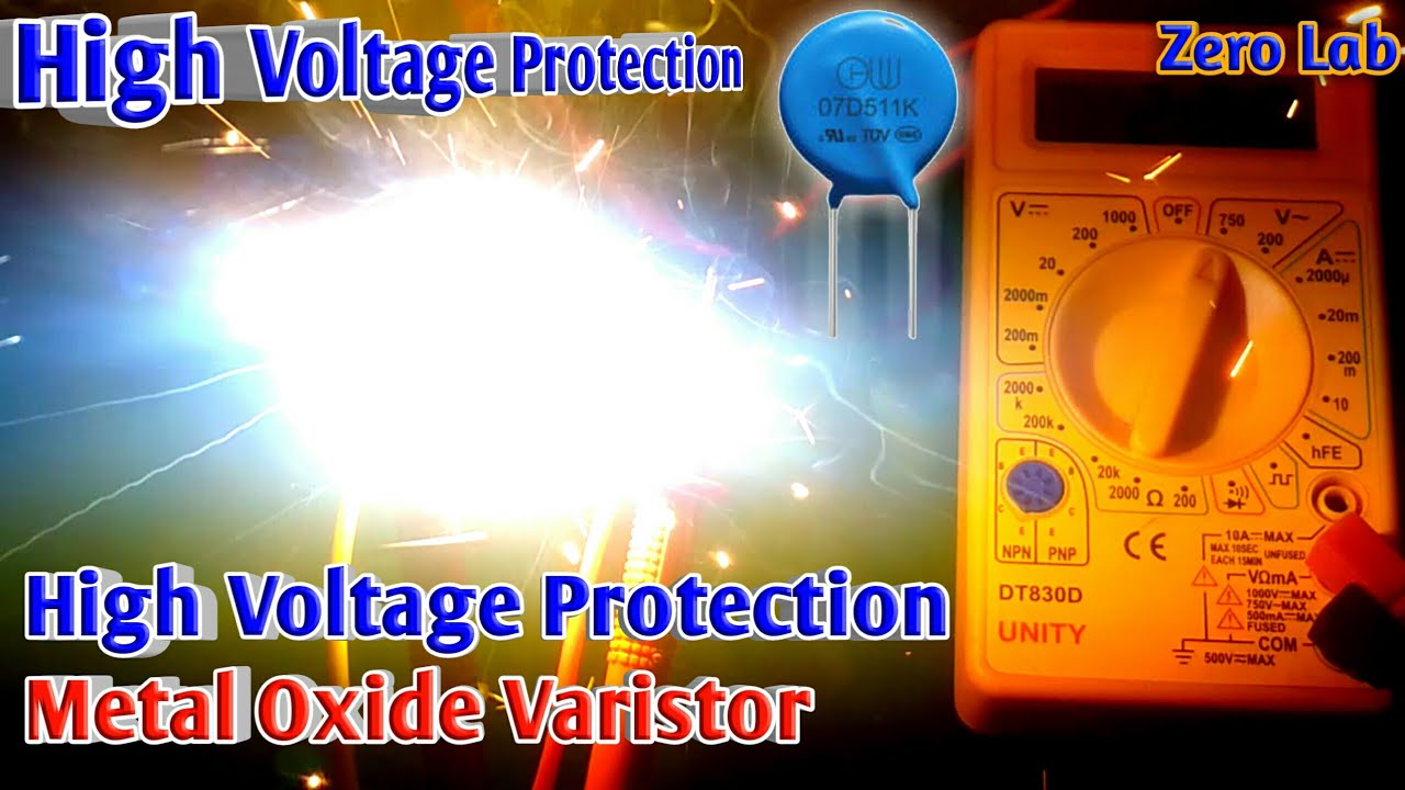 High Voltage Protection MOV ( Metal Oxide Varistor )