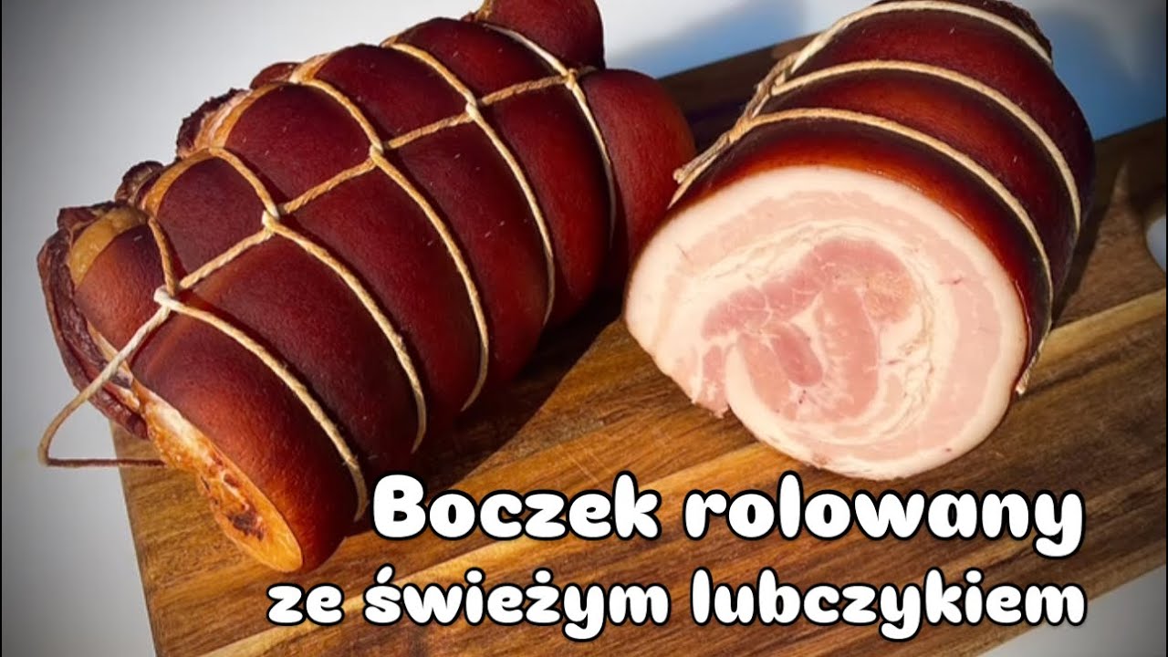 Boczek rolowany ale inny smak…