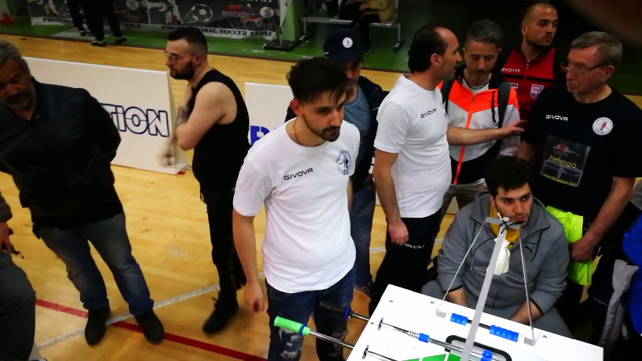 Calcio Balilla: Caruso - Rosica VS Mello -Rollo (Tradizionale)