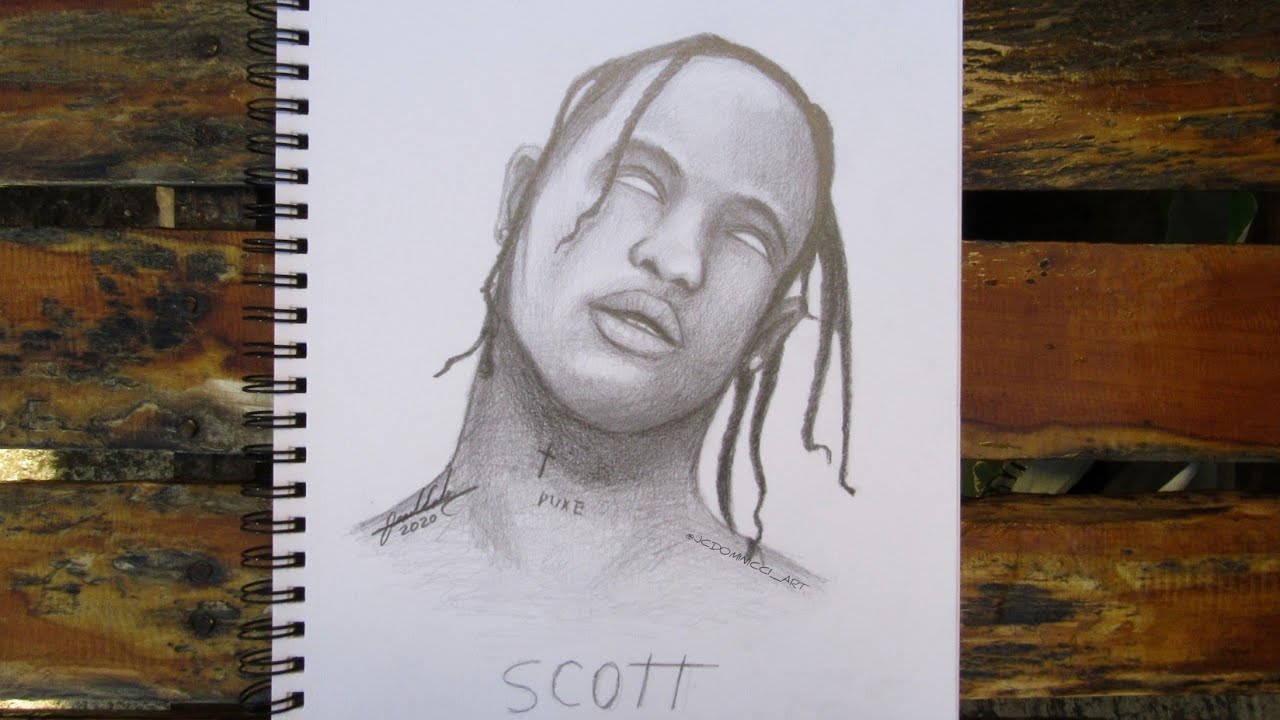 Drawing Travis Scott