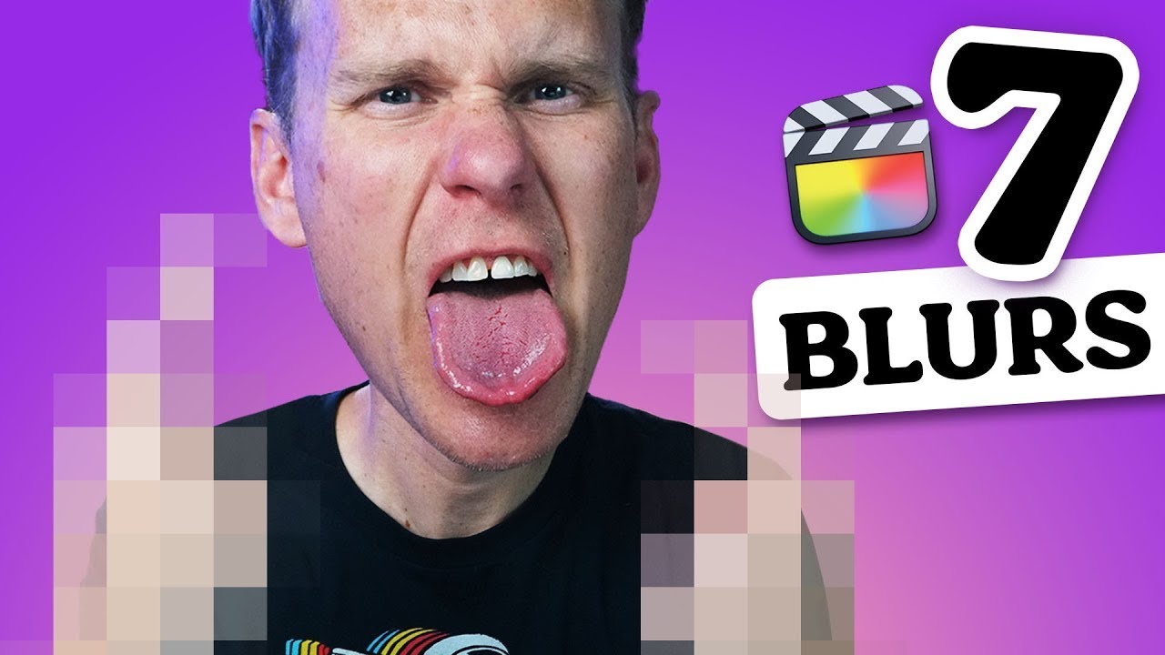 Как сделать размытие в Final Cut Pro