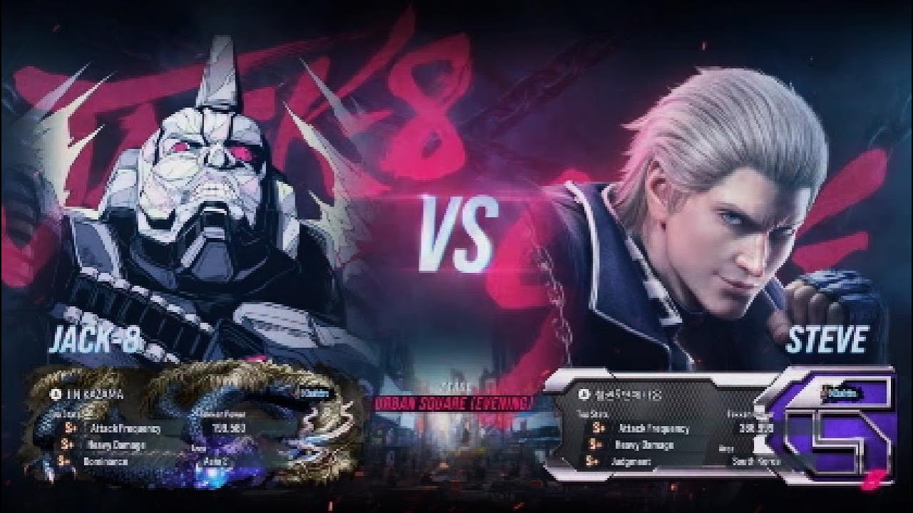 TEKKEN™8 Ranked Matches ~ Kishin ~ Jack-8 (Jin) vs. Steve part 3 4K!