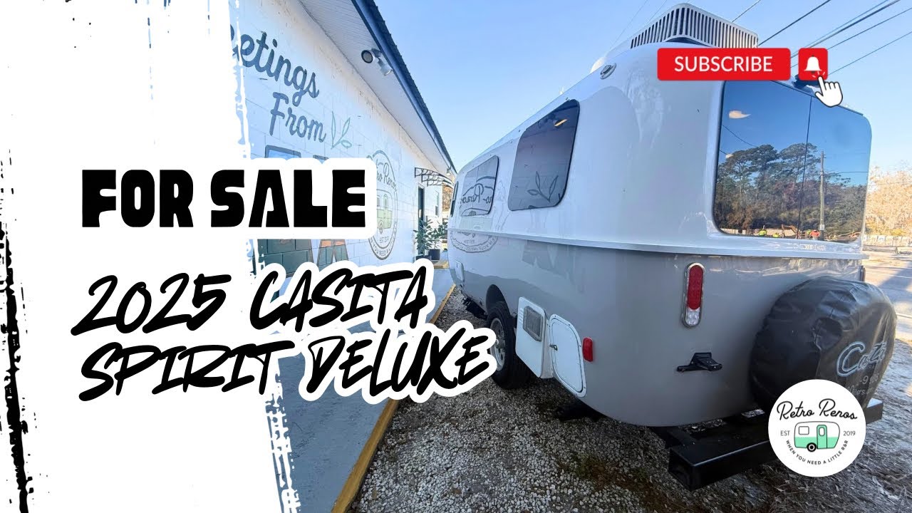 FOR SALE 🔥 Turn Key 2025 Casita Spirit Deluxe