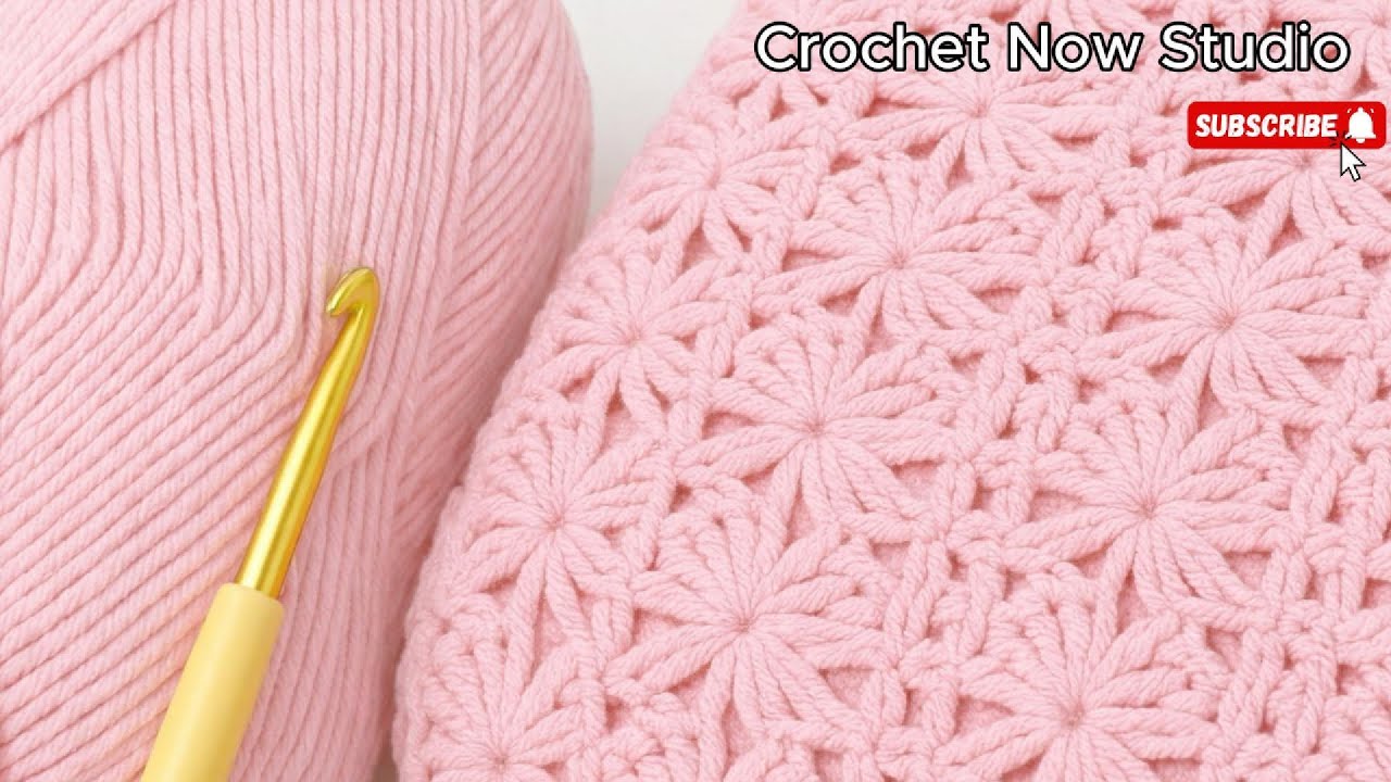 🔥 Unbelievable! This 1-Row Crochet Stitch Is Like Nothing You’ve Seen Before #crochet #knitting