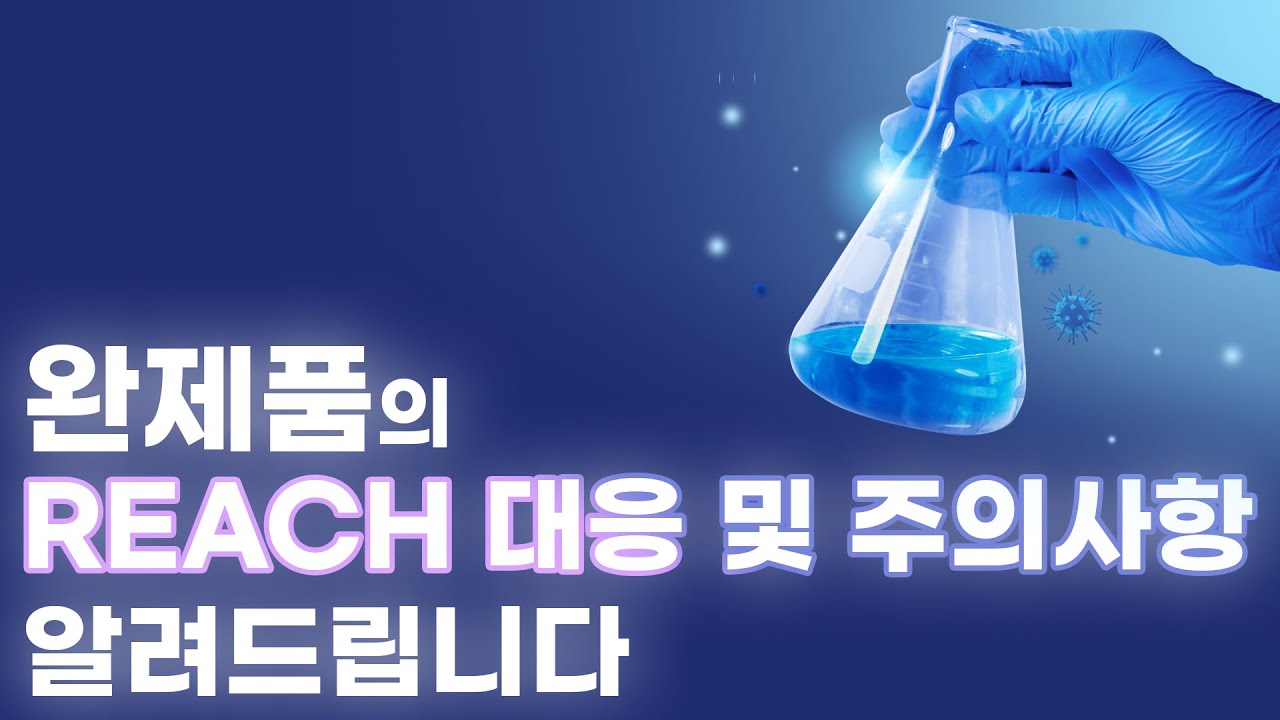 완제품 REACH 대응방법? 1편 선공개😎💨(2022 REACH EXPO)💨