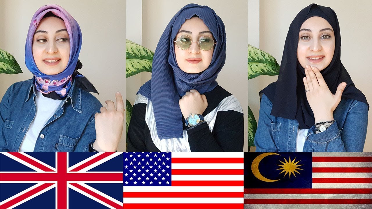 Farklı Ülkelerin Değişik Baş Bağlama Stilleri | Hijab Tutorials
