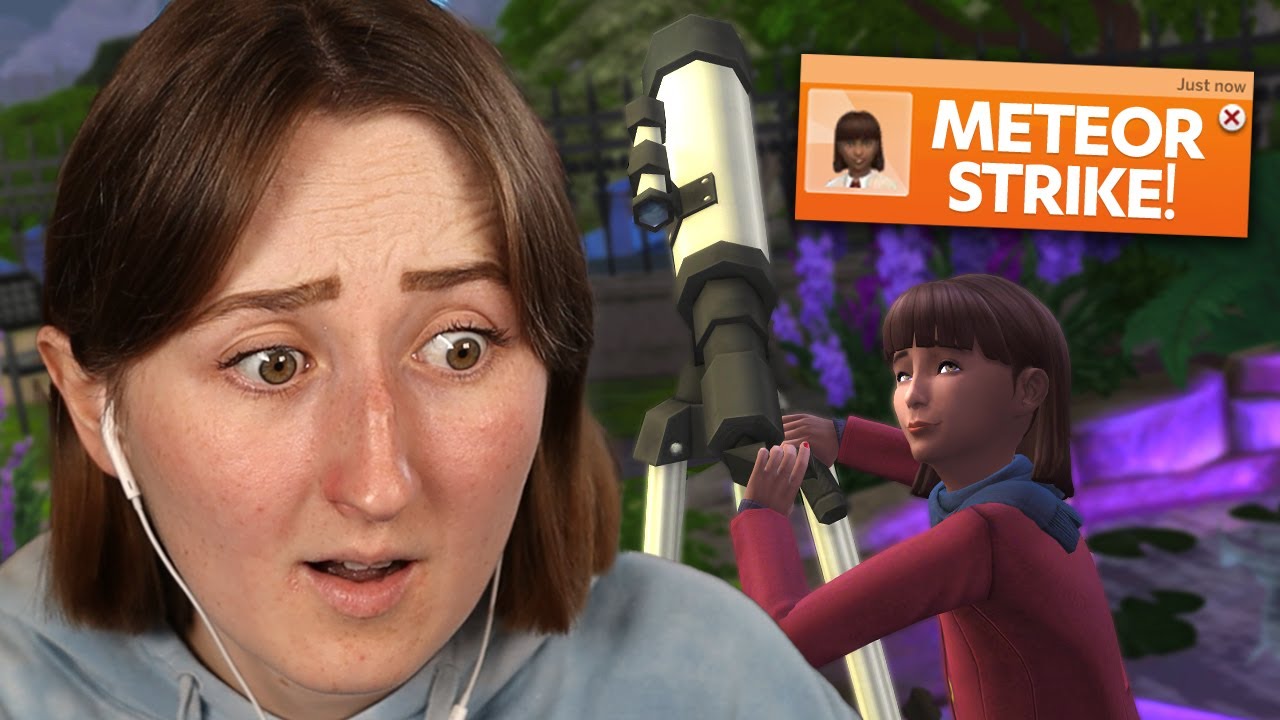 a METEOR almost ended my sims legacy challenge