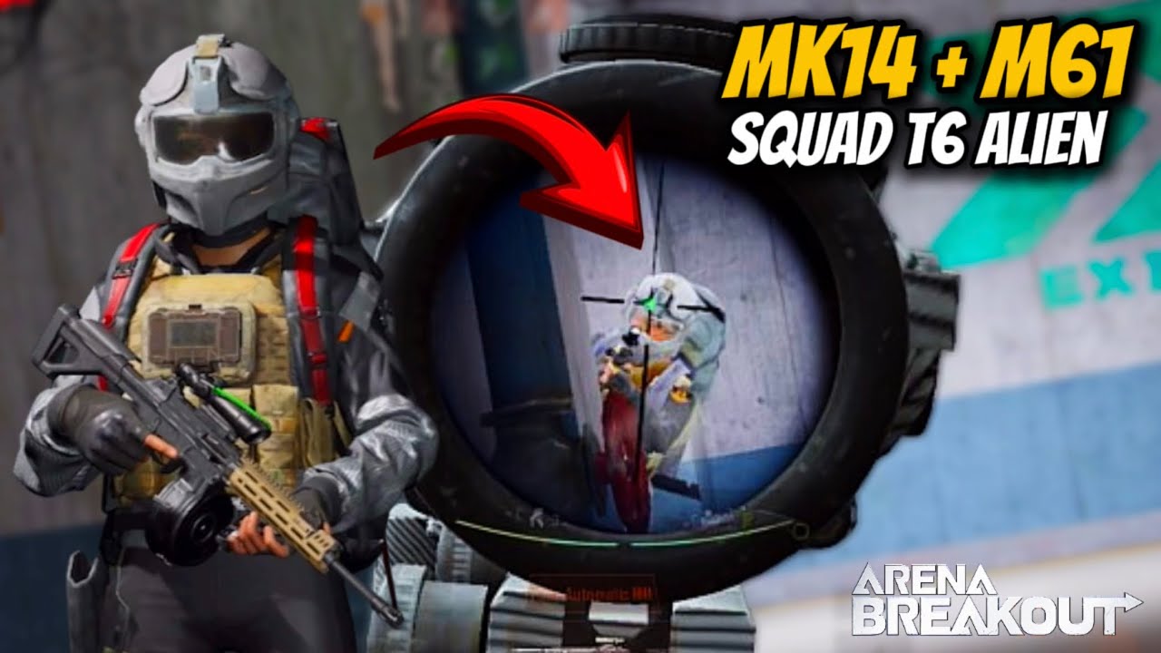 Agressive Gameplay with Mk14 + M61 | Best Gun | Arena Breakout Gameplay 