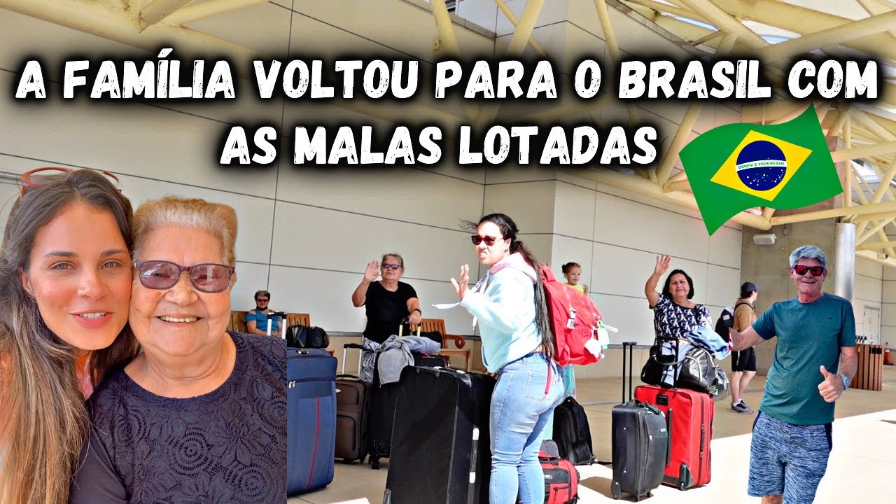 MOSTREI TUDO QUE ELES LEVARAM PRO BRASIL 🇧🇷| Bruna Danielle