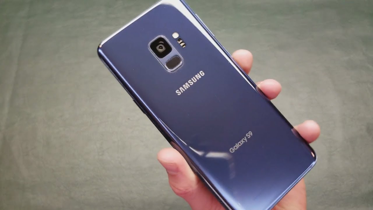 Samsung Galaxy S9 Unboxing (Coral Blue)
