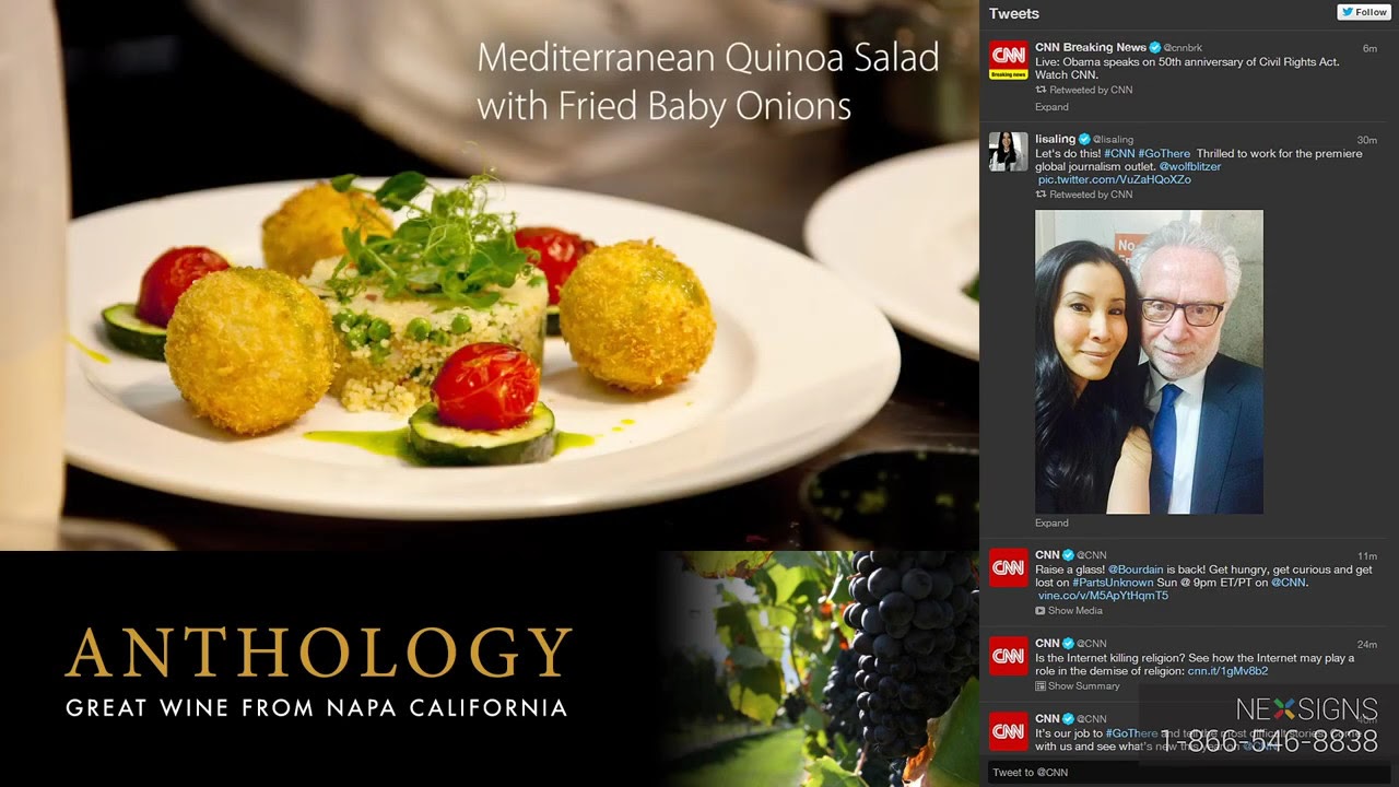 Fine Dining Etiquette - Digital Signage Design - Restaurant - NexSigns