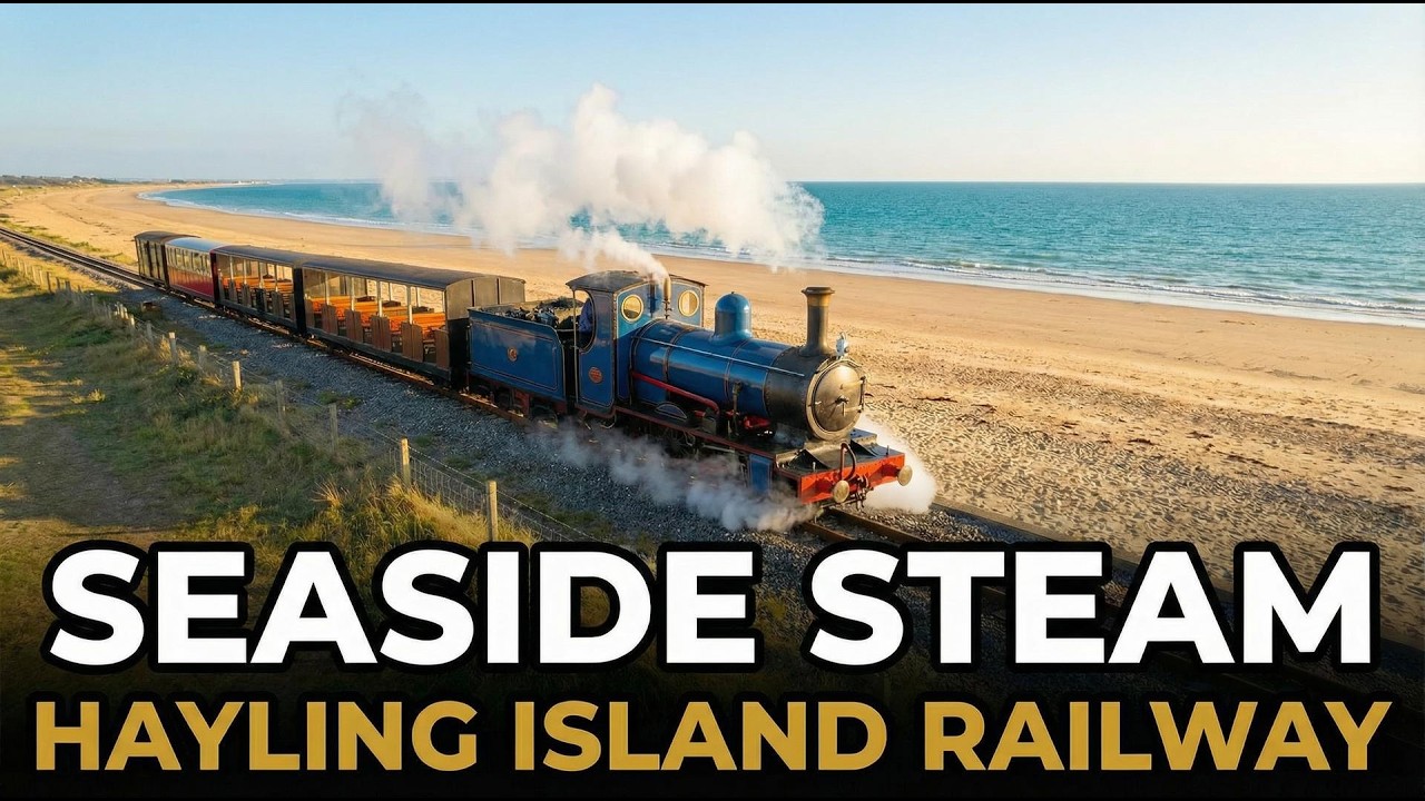 Watch the Steam Trains on Hayling Railway!