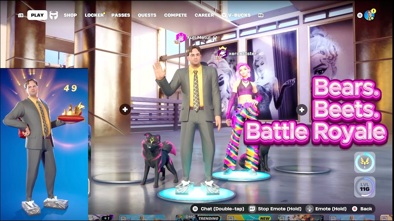 Bears. Beets. Battle Royale!
