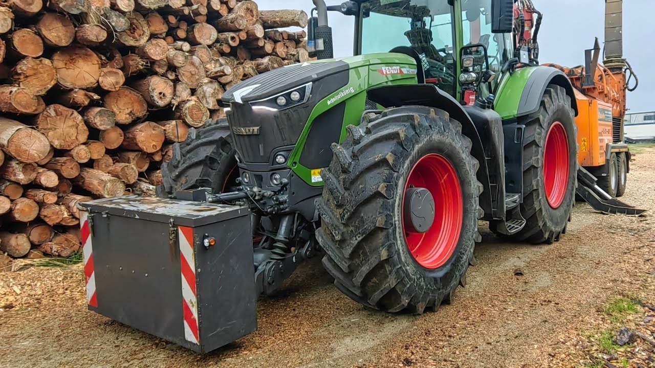Hackschnitzel mit Doppstadt DH 812 und Fendt 942