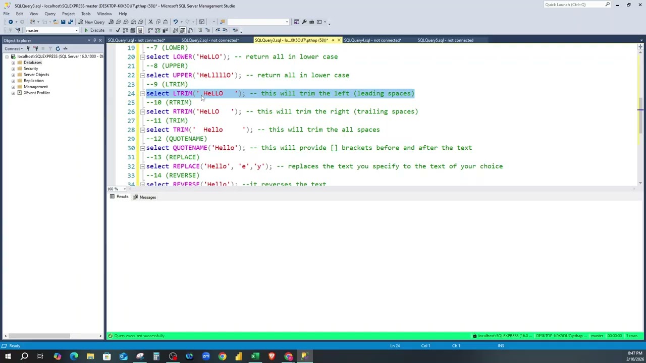 15 Substring Functions in SQL in less than 15 minutes