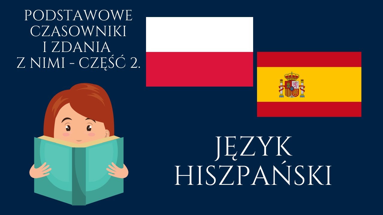 🟢 Nauka hiszpańskiego - Czasowniki - Poziom podstawowy - Język hiszpański - część 2.