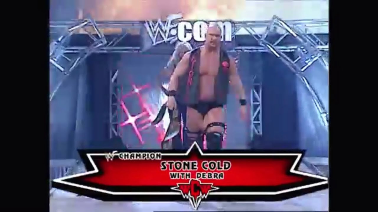 Stone Cold Steve Austin V Matt Hardy With Lita WWE Raw 8-6-2001