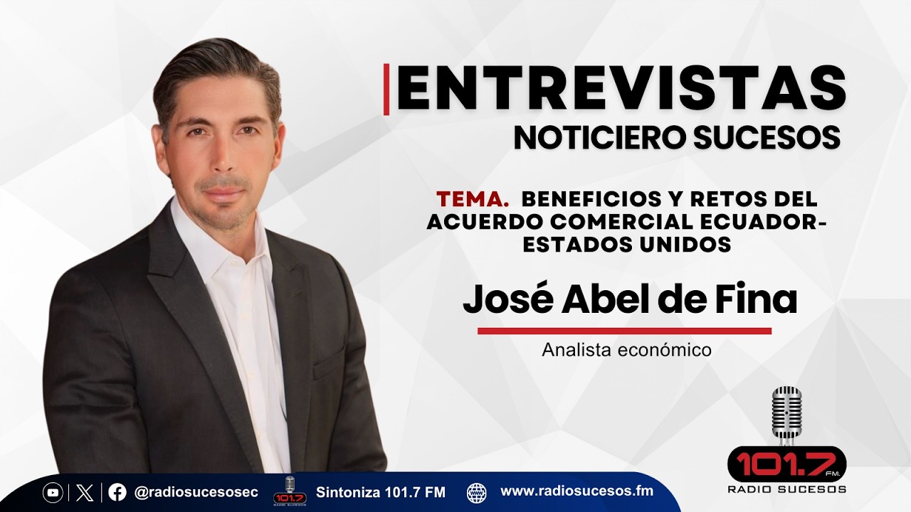 Entrevista  José Abel de Fina, Analista económico