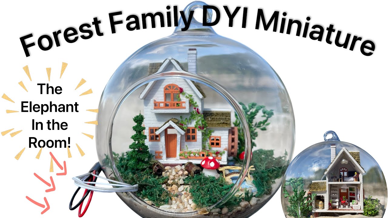 Forest Family DYI Miniature Dollhouse! @MonettMcHazlettErmis 