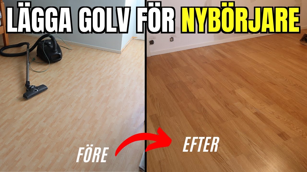 Lägga Nytt Golv | Golvläggning Parkett | Gör Det Själv (Nybörjartips)
