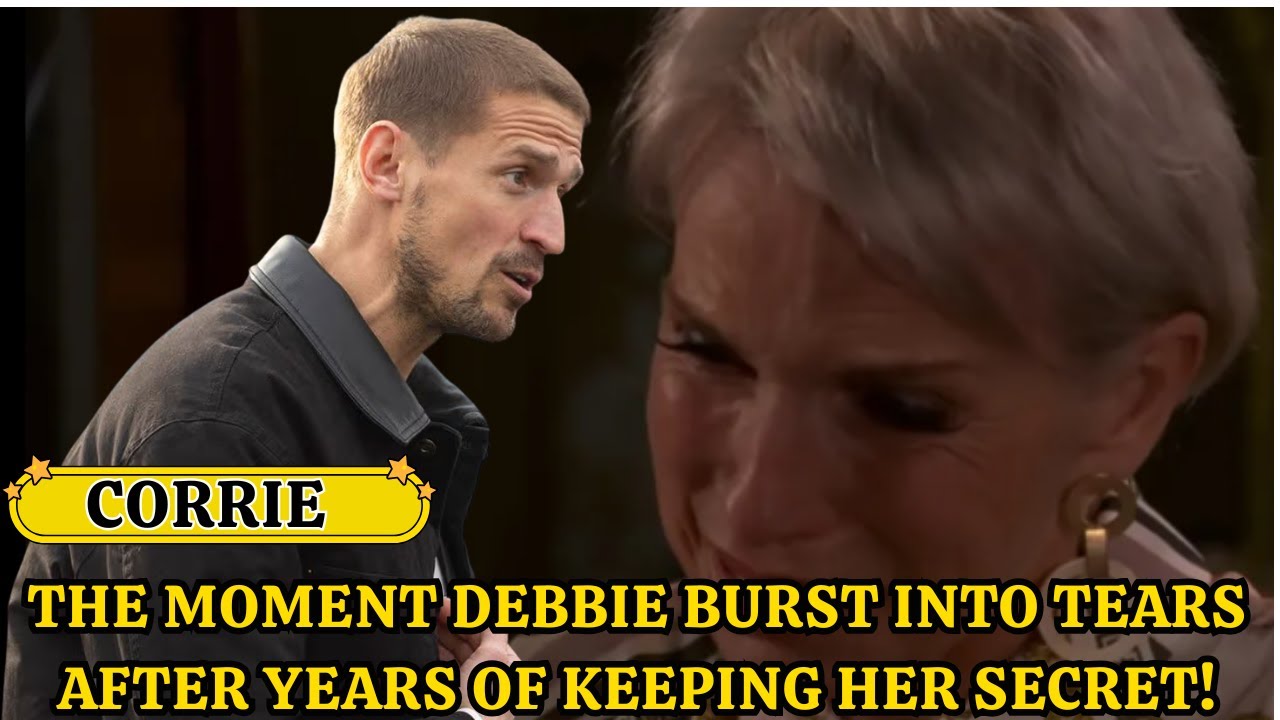 The moment Debbie burst into tears after years of keeping her secret!