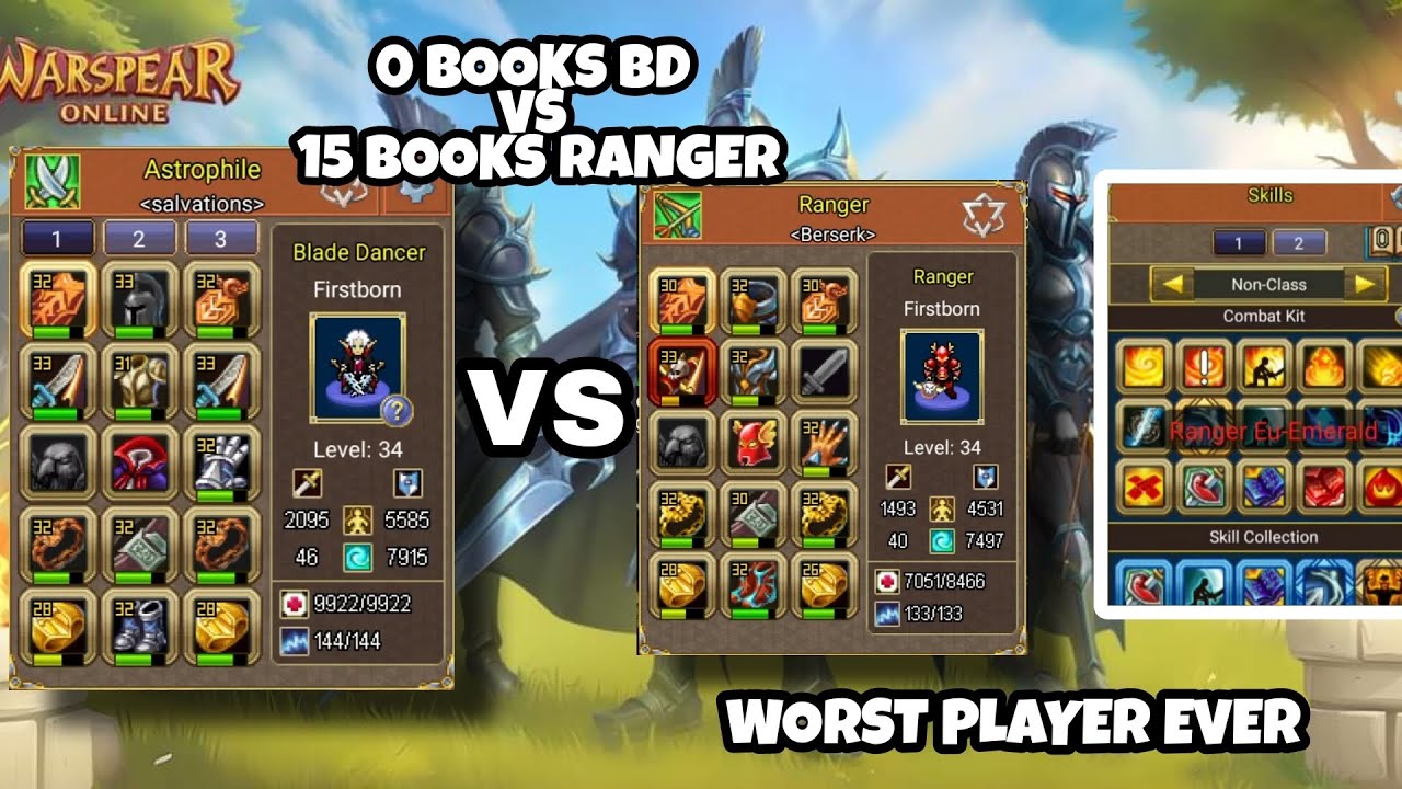 WARSPEAR ONLINE : WORST PLAYER EVER.