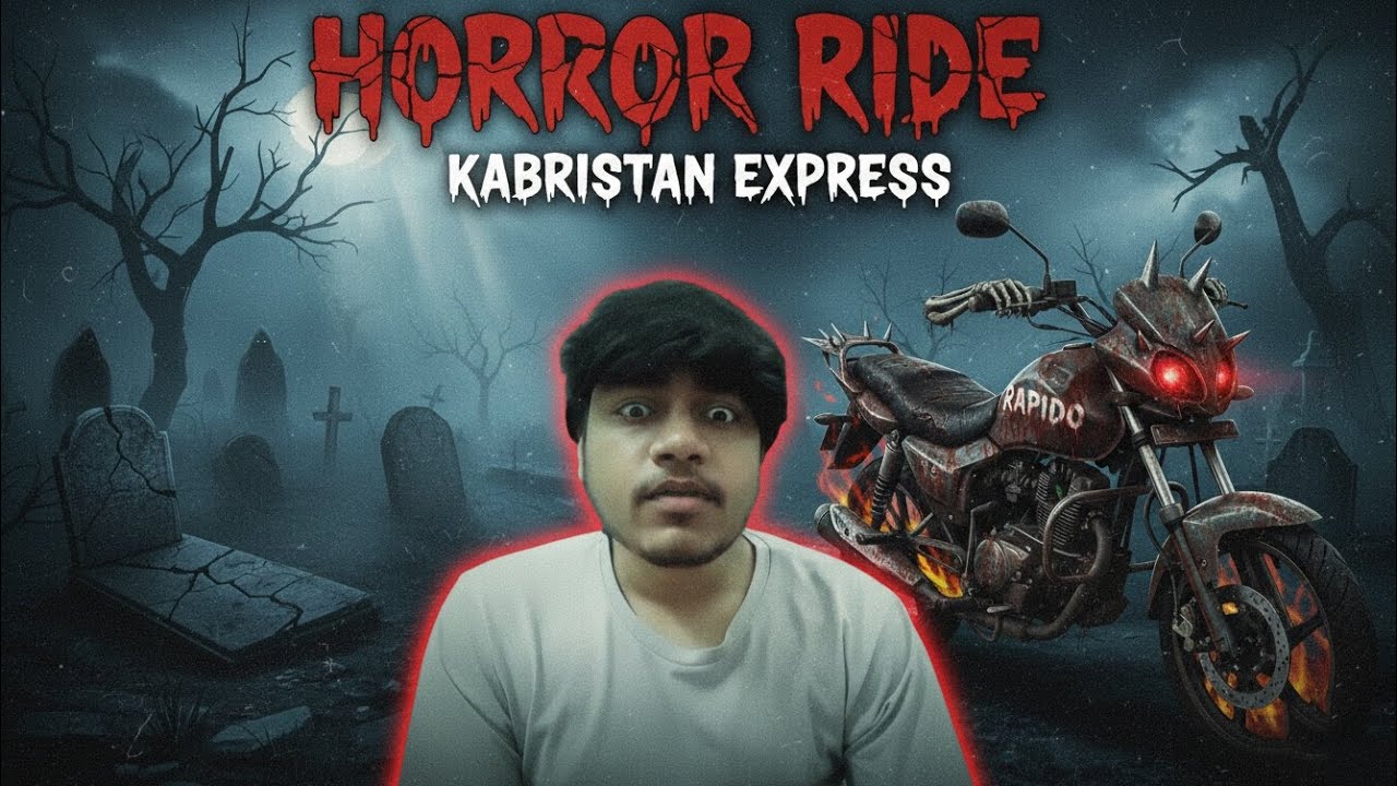 Swiggy Man  gives parcel to a horror Kabristan girl