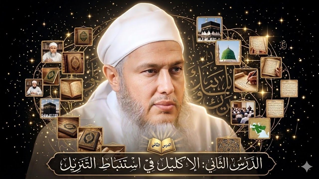 الدرس الثاني: الإكليل في استنباط التنزيل (كنوز مدهشة  #محمد_الحسن_الددو #dedew #العلامة_الددو 