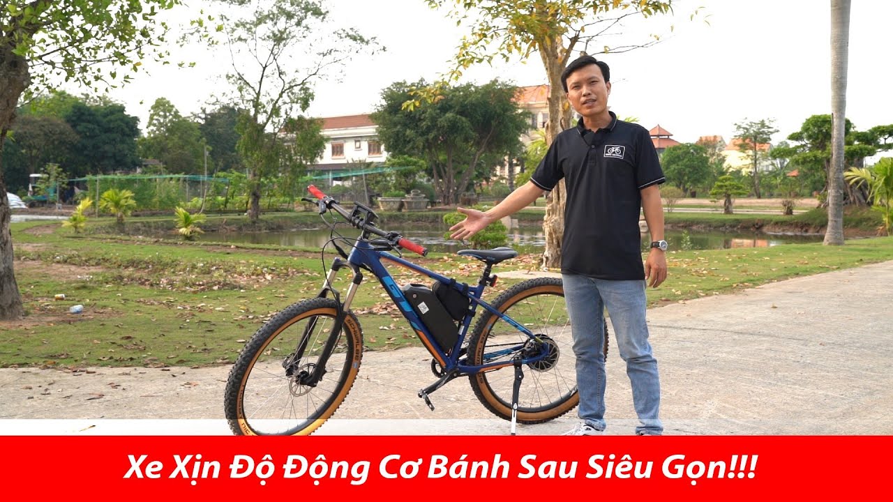 MTB Xịn Độ Động Cơ Bánh Sau Siêu Gọn | MTB Vs Hub Motor