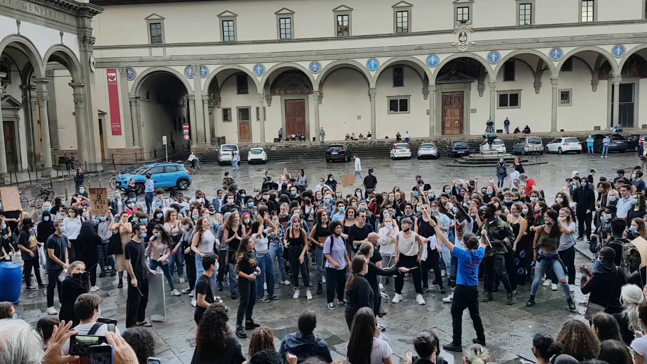 Pulsar Percussion - Manifestazione George Floyd Firenze