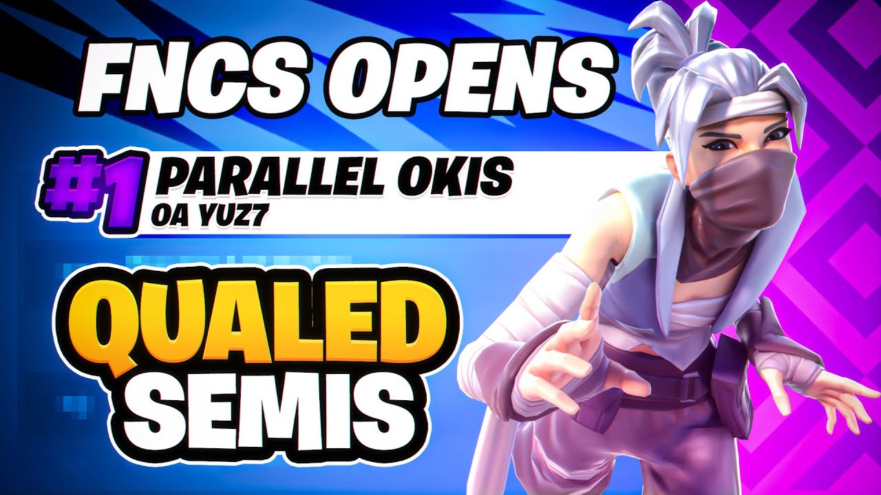 🏆 1ST PLACE in FNCS OPENS 🏆