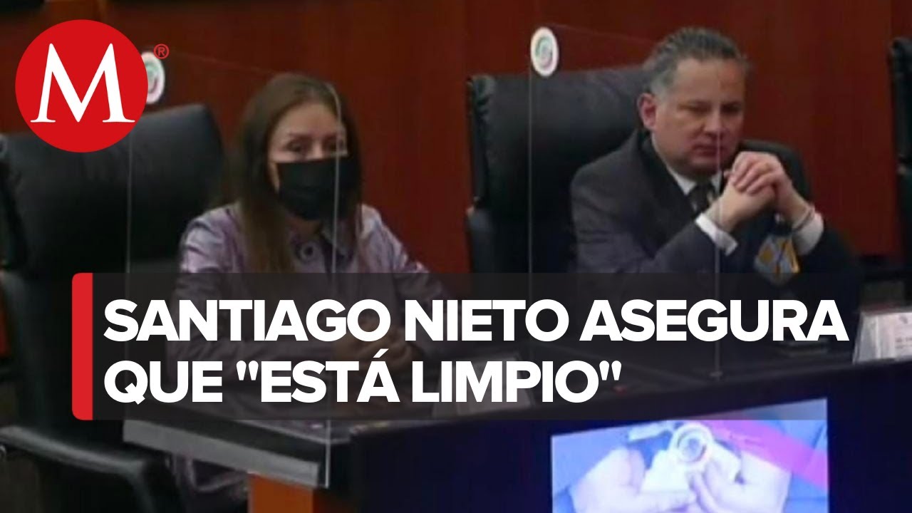 Santiago Nieto reaparece en evento contra la corrupci&oacute;n en el Senado