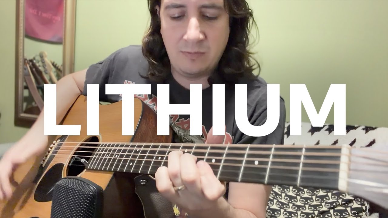 Nirvana - Lithium - Fingerstyle Cover - Ray McGale Acoustic (Original Arrangement)