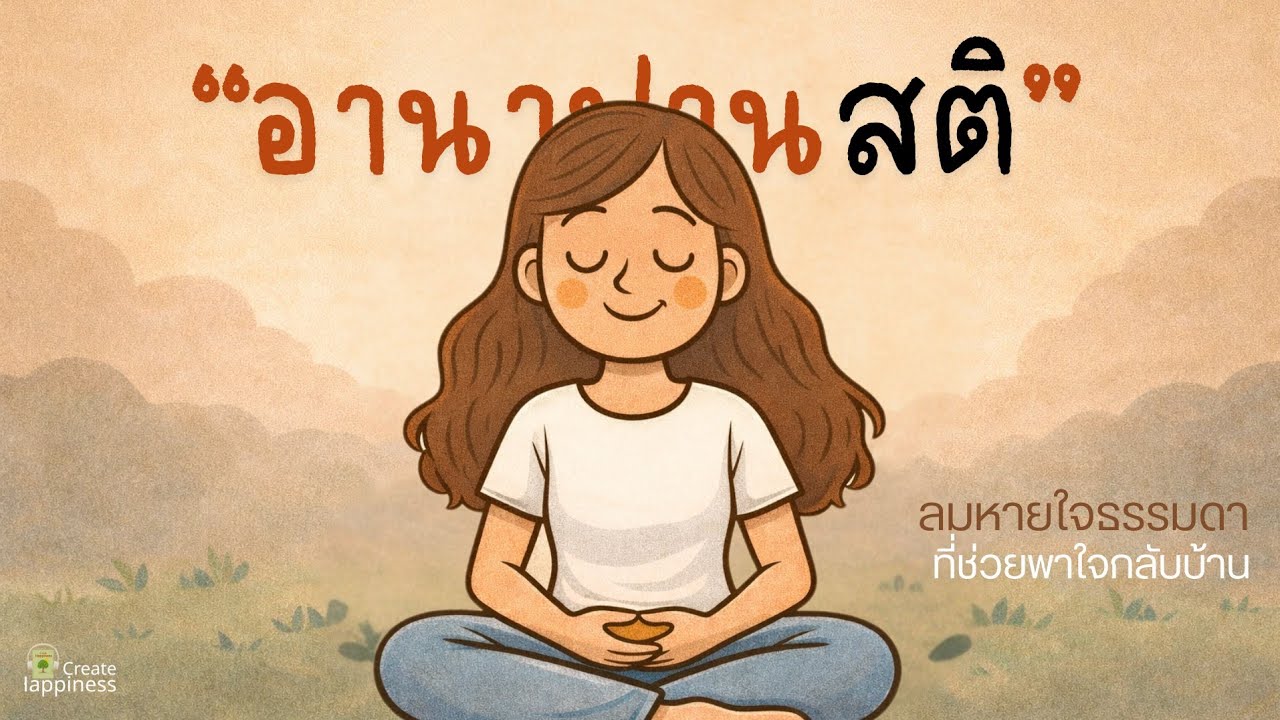 อานาปานสติ |  ถ้าใจวุ่น ลองฟังคลิปนี้ | ฝึกสติแบบง่าย ๆ ใช้ได้จริงในชีวิต