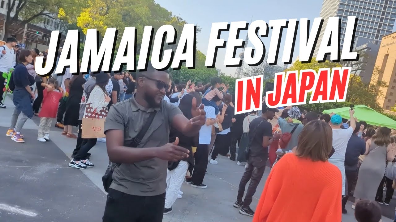 🔥Can Japanese people dance like Jamaicans? Jamaican Festival in Nagoya