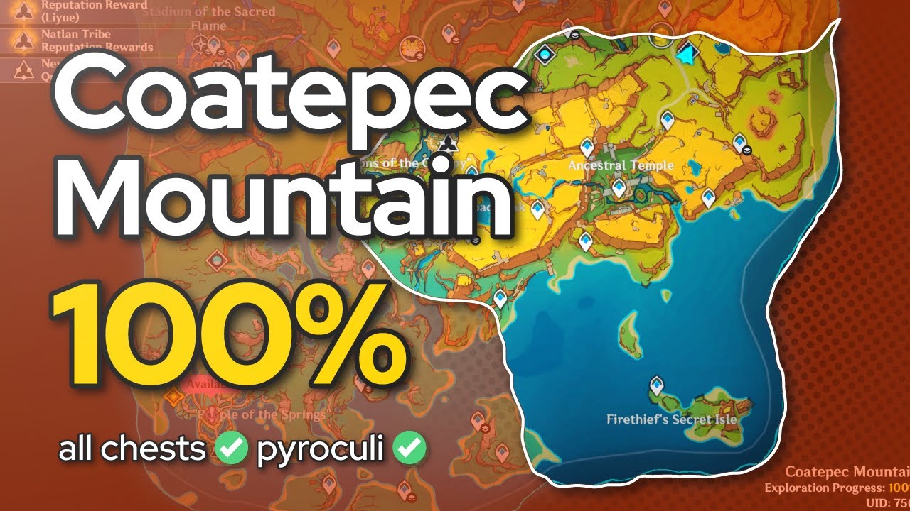 Coatepec Mountain 100% exploration guide