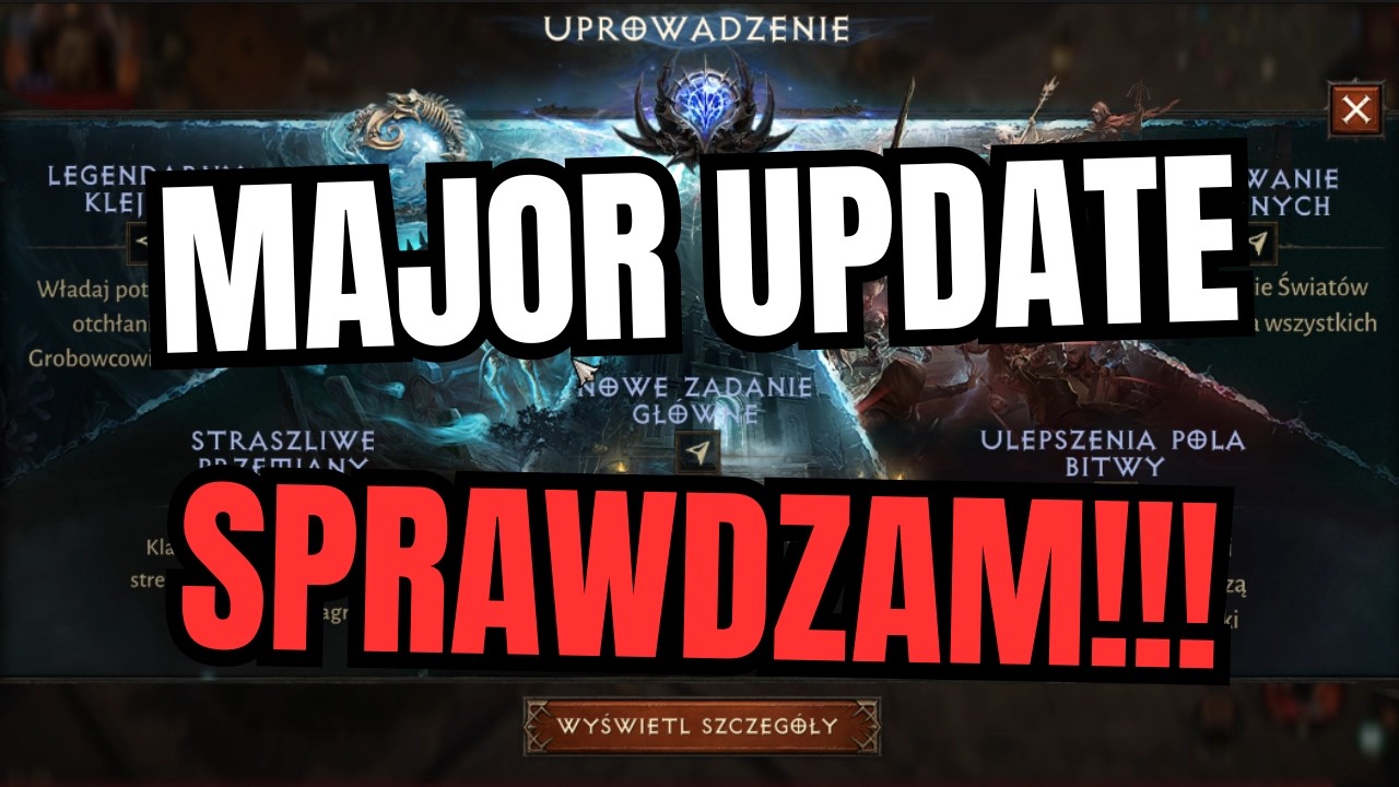 SPRAWDZAM NOWY UPDATE Diablo Immortal! Rezonowanie, Sety i masa innych zmian w praktyce!!!