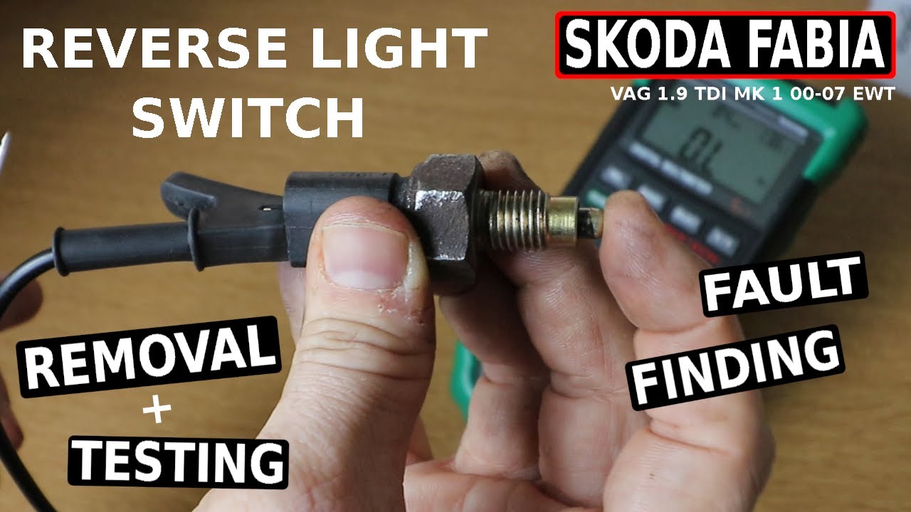 SKODA FABIA Reversing Light Switch (MK1 00-07 EWT)