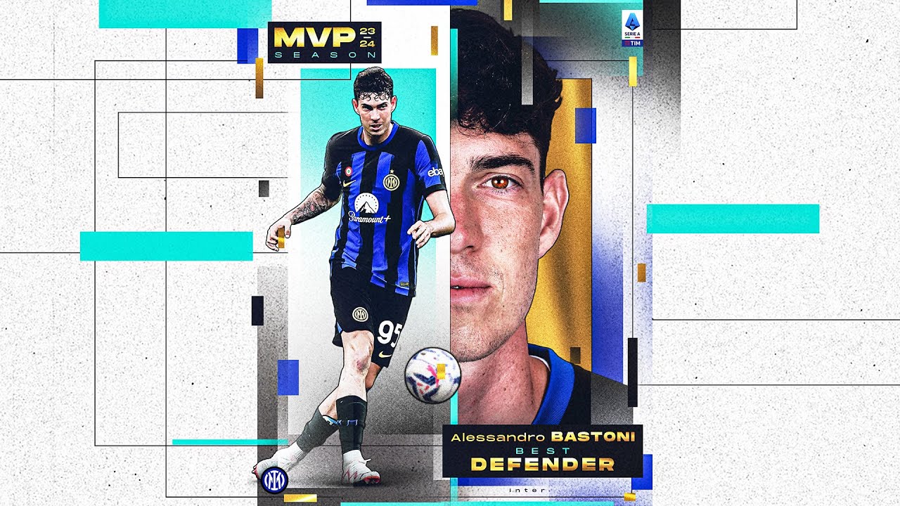 Alessandro Bastoni is the best defender of the 2023/24 season | Serie A 2023/24