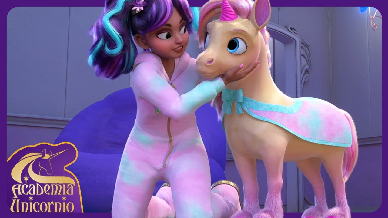 Como os bebês unicórnios são tão bonitos? | Academia Unicornio | Desenhos animados para crianças