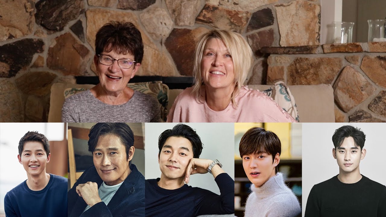 한국 남자연예인 처음 본 미국 할머니와 어머니의 반응!!